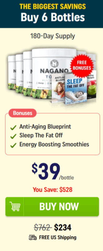 Nagano Tonic 6 bottle